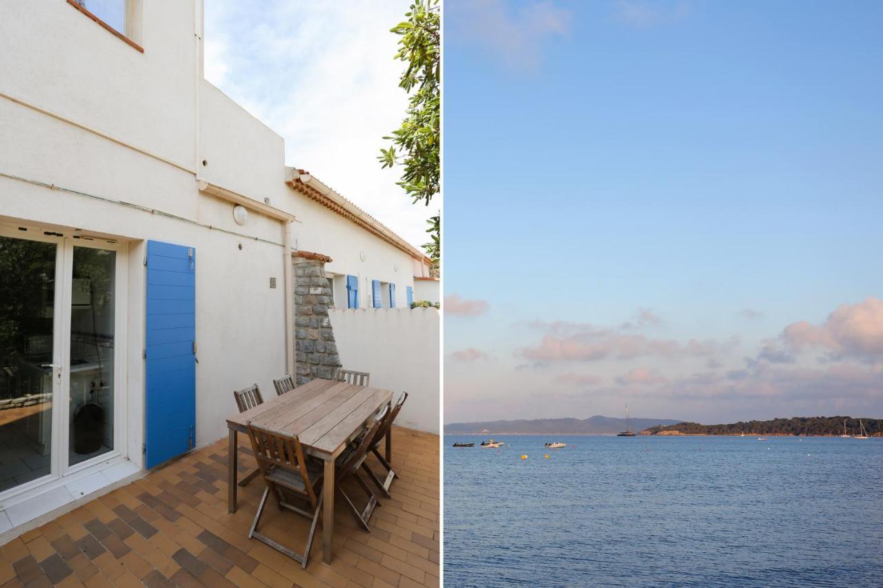 Appartements Acces Prive Plage De La Bergerie Йер Экстерьер фото